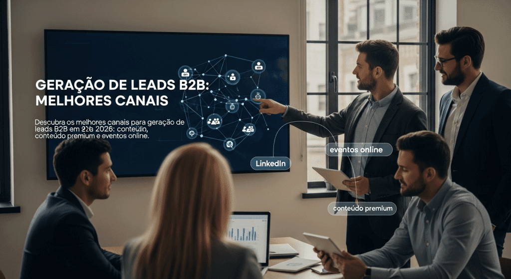 Geração de Leads B2B: Melhores Canais