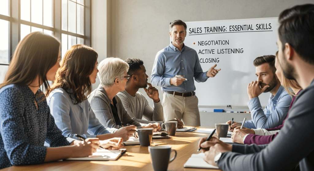 Treinamento de Vendas: Habilidades Essenciais